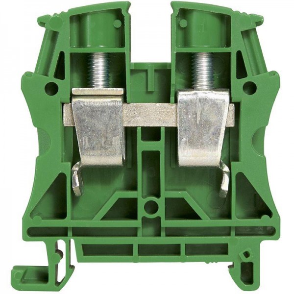  Блок клеммный Viking3 35кв.мм шаг 15мм зел. Leg 037199 