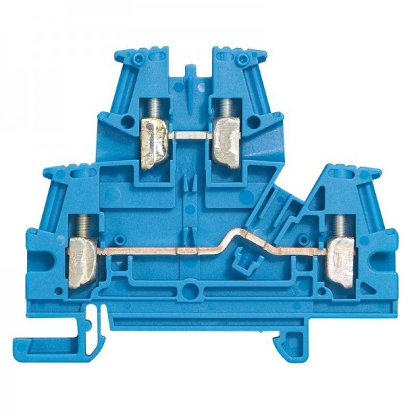  Блок клеммный Viking3 4х6мм 2 яруса Leg 037108 