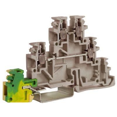  Клемма для заземл. TDE. 2GR сер. 2. 5кв. мм DKC ZTL500GR 
