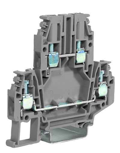  Клемма DBC.4/GR проходная 4кв.мм 2 уровня винт. DKC ZDB400GR 