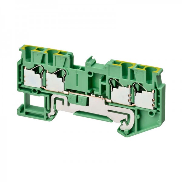  Клемма XW5GP25221 Push-in Plus 2.0кв.мм 4п 2-х рядная 1000В 179А земля Omron 676104 