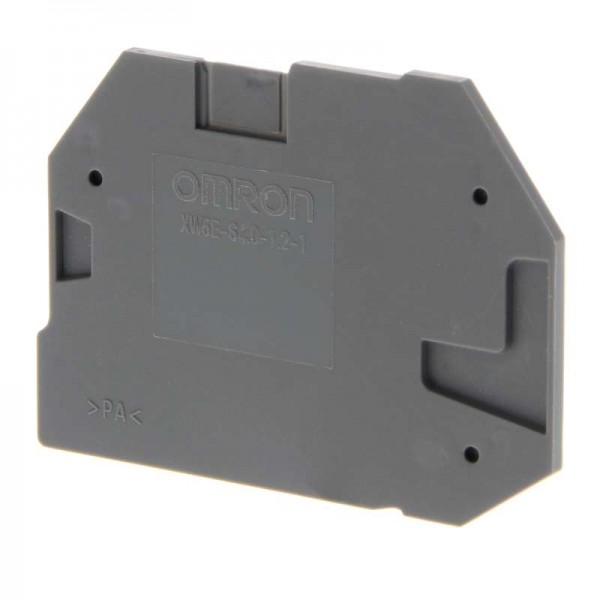  Пластина торцевая XW5ES40121 для клеммы XW5_-S4.0-1.2 Omron 669250 