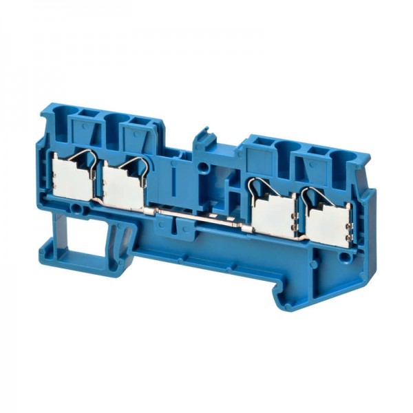  Клемма XW5TP25221BL Push-in Plus 2.0кв.мм 4п 1-рядная 1000В 179А гол. Omron 676100 