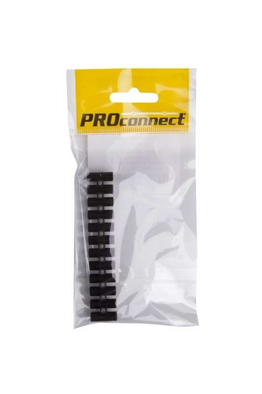  Колодка клеммная КВ-4 3А 4мм PP(полипропилен) черн. (инд. упак.) PROCONNECT 07-5004-2-9 