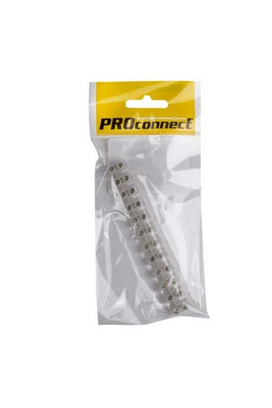  Колодка клеммная КВ-6 6А 6мм (инд. упак.) PROCONNECT 07-5006-9 