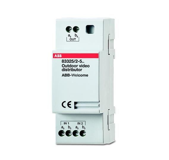  Видеосмеситель для видеовызывных видеостанций монтаж на DIN-рейку ABB 2CKA008300A0122 