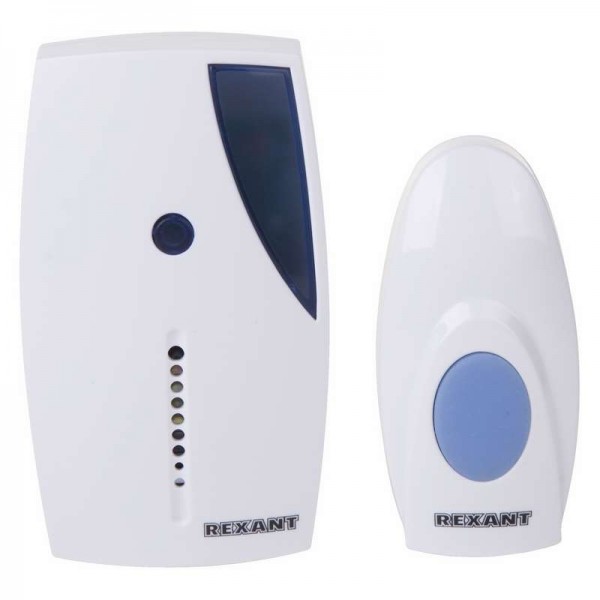  Звонок беспроводной дверной кнопка RX-3 IP44 Rexant 73-0030 