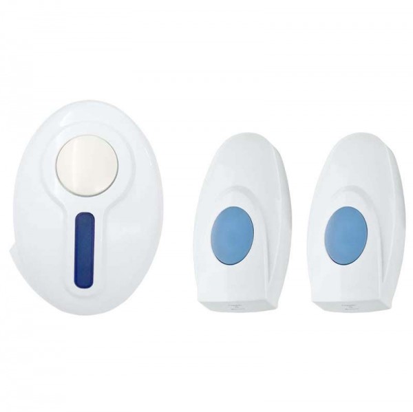  Звонок беспроводной дверной с двумя кнопками вызова IP44 Rexant RX-4 73-0040 