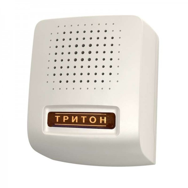  Звонок проводной Соло тройной ди-до 220В 80-90дБА бел. Тритон СЛ-02 