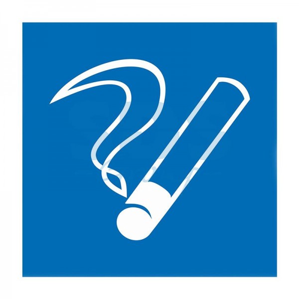  Табличка ПВХ информационный знак "Место курения" 200х200мм Rexant 56-0033-2 