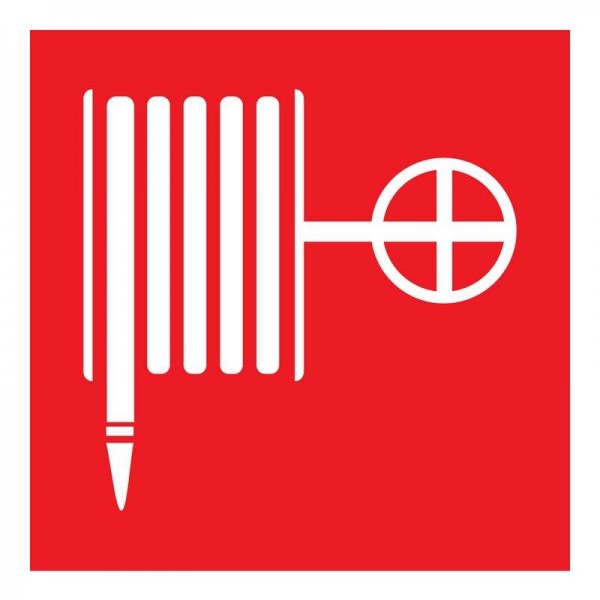  Наклейка знак пожарной безопасности "Пожарный кран" 100х100мм Rexant 56-0054 