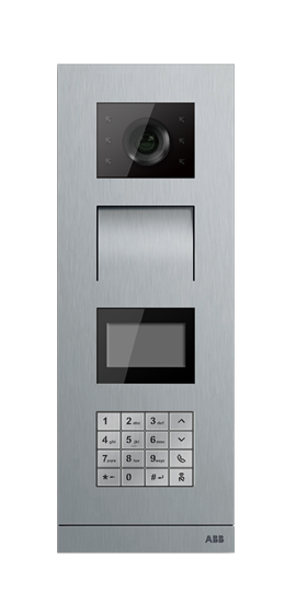  Станция вызова видео с клавиатурой со считывателем IC (Mifare 13 56МГц) ABB 2TMA070010X0001 