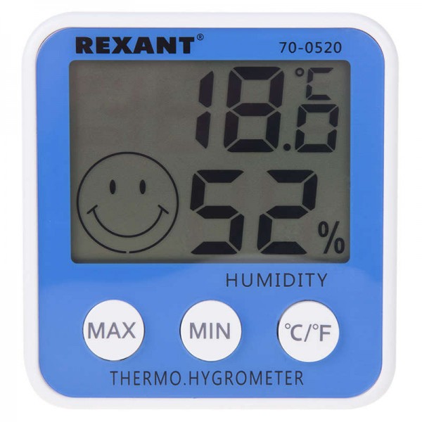  Метеостанция комнатная RX-108 (блист.) Rexant 70-0520 