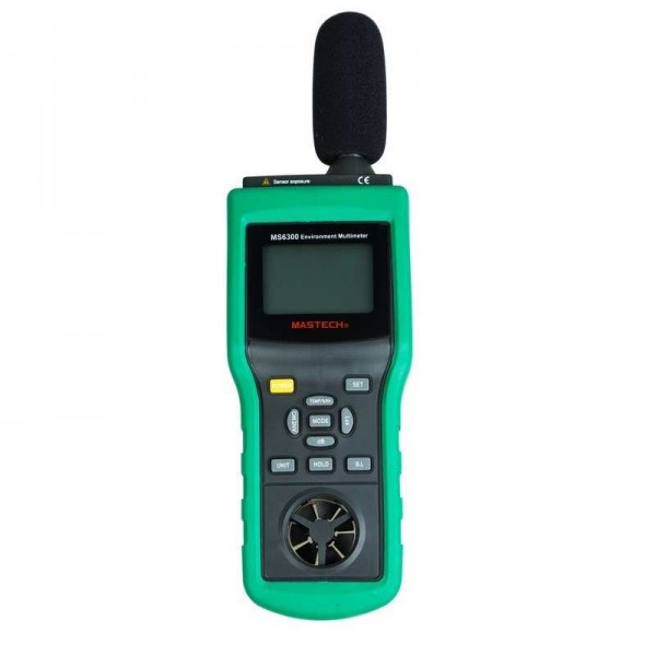  Тестер многофункциональный окружающей среды MS6300 Mastech 13-1250 