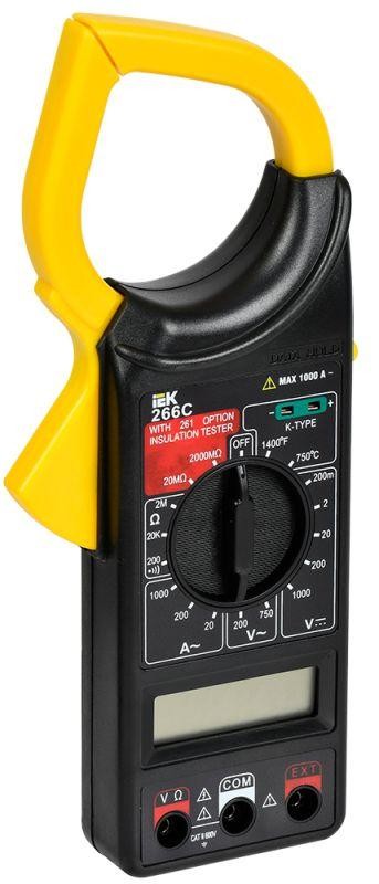  Клещи токоизмерительные Expert 266C ИЭК TCM-1C-266 