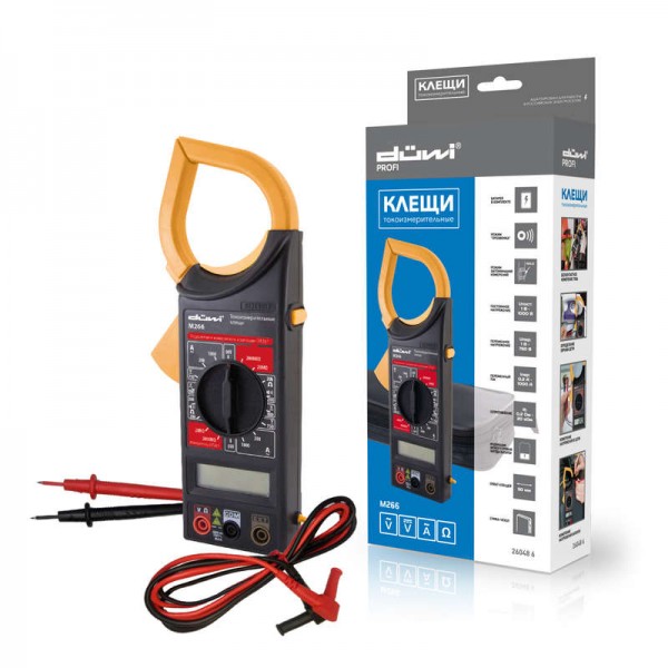  Клещи токоизмерительные М266 PROFI DUWI 26048 6 