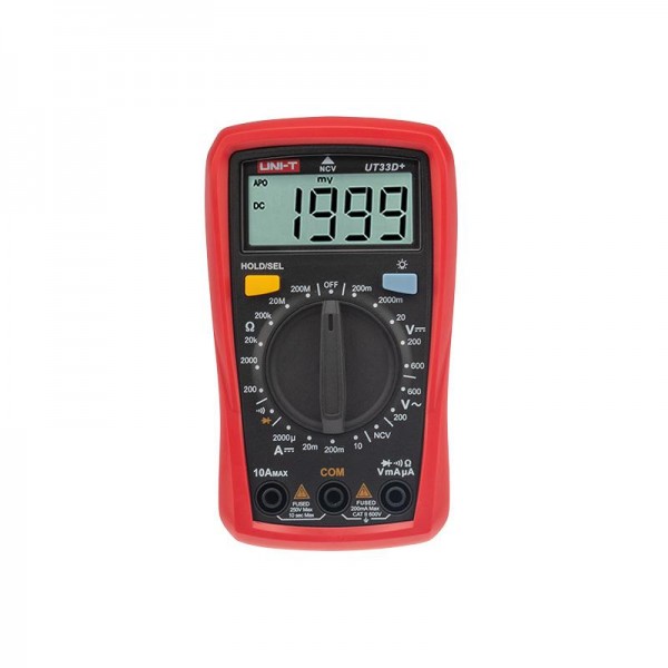  Мультиметр портативный UT33D+ NCV + прозвонка UNI-T 13-0058 