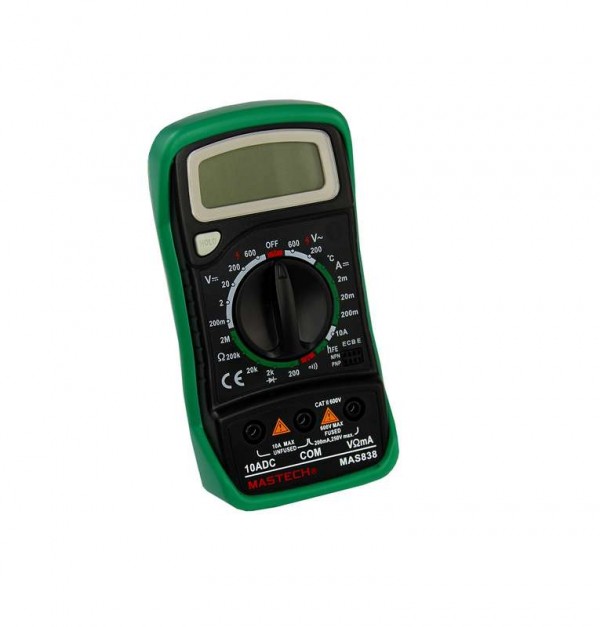  Мультиметр портативный MAS838 Mastech 13-2008 