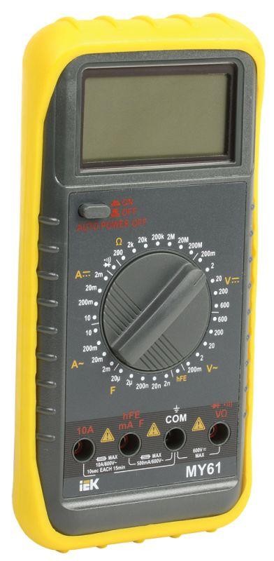  Мультиметр цифровой Professional MY61 ИЭК TMD-5S-061 