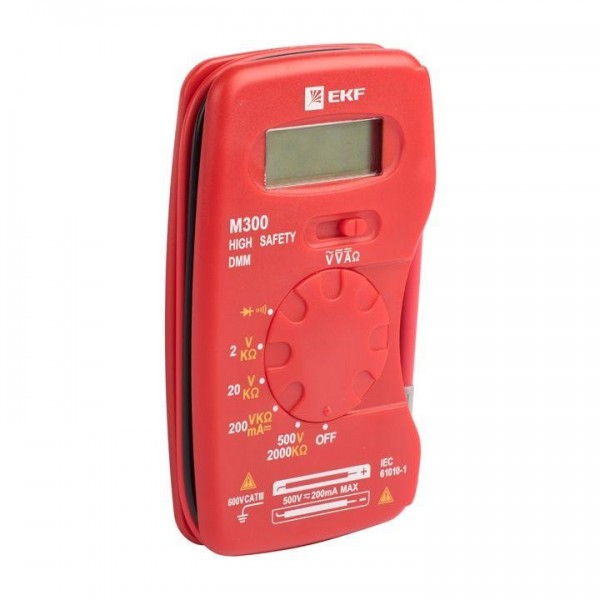  Мультиметр цифровой M300 Expert EKF In-180701-pm300 