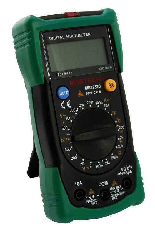  Мультиметр универсальный MS8233C Mastech 13-2015 