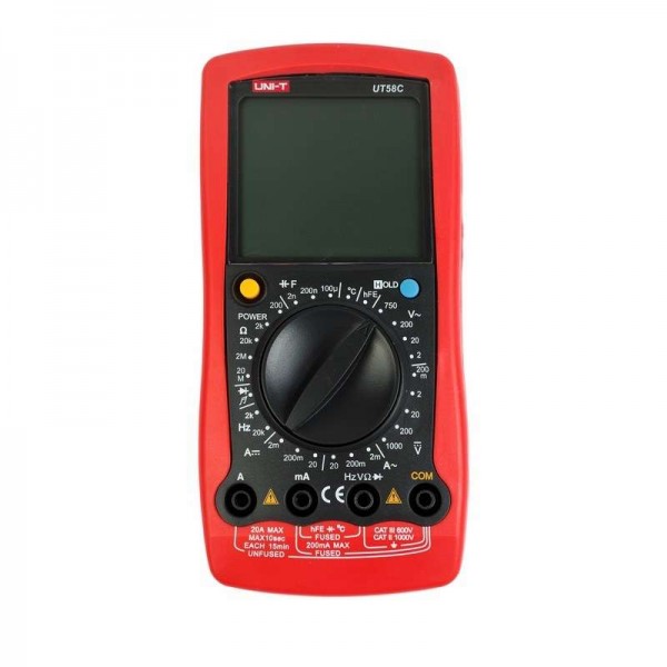  Мультиметр универсальный UT 58C UNI-T 13-1023 