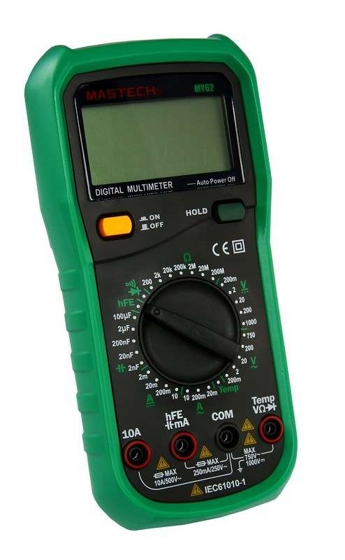  Мультиметр универсальный MY62 Mastech 13-2019 