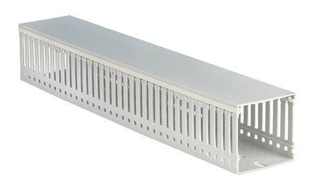  Короб перфорированный без галогенов RLHF6 120х60 L2000 свет. сер. DKC 01141RLHF 