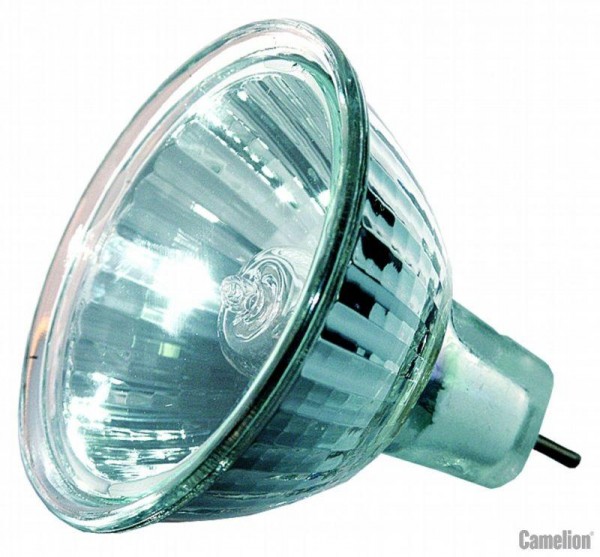  Лампа галогенная MR16 50Вт 12В Camelion 3060 