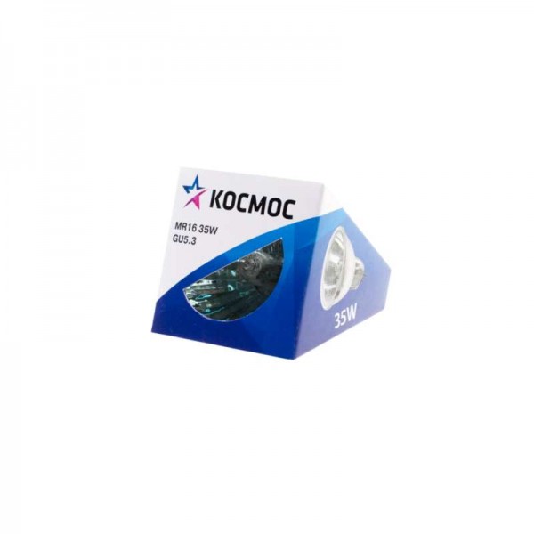  Лампа галогенная MR16 35Вт 12В GU5.3 FMWc Космос LKsmMR1612V35W 