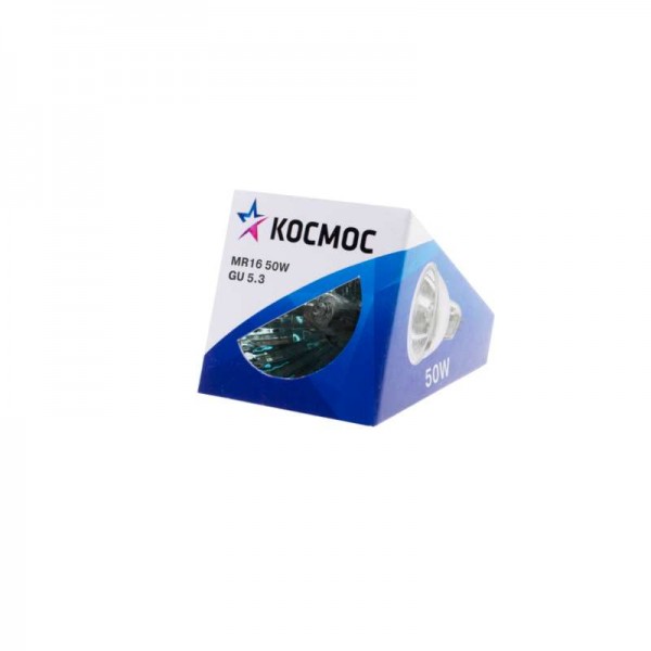  Лампа галогенная MR16 50Вт 12В GU5.3 EXNc Космос LKsmMR1612V50W 
