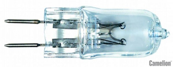  Лампа галогенная JD 20Вт капсула G6.35 2850К 240В Camelion 6720 