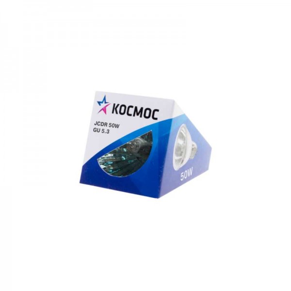  Лампа галогенная JCDR 50Вт GU5.3 220В Космос LKsmJCDR220V50W 