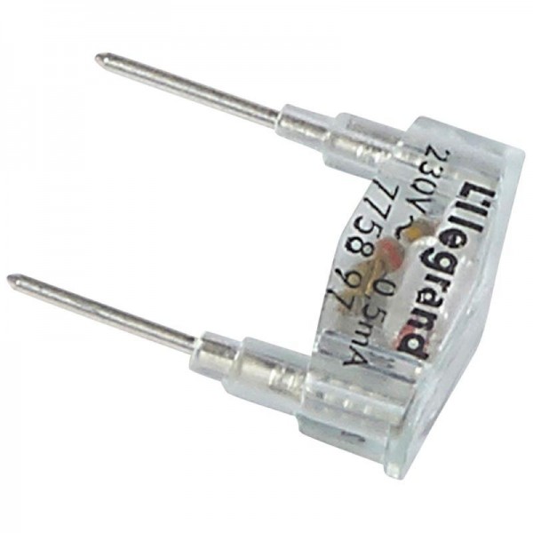  Лампа PLEXO 230В-0.5мA зел. Leg 069497 