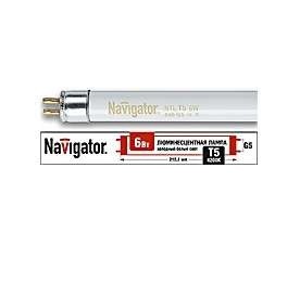  Лампа люминесцентная 94 106 NTL-T5-06-840-G5 6Вт T5 4200К G5 Navigator 94106 