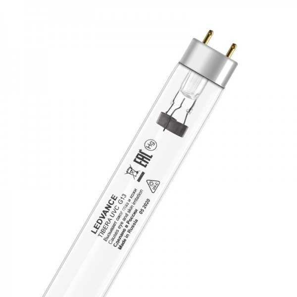  Лампа бактерицидная с УФ-С излучением TIBERA UVC T8 36Вт G13 LEDVANCE 4058075499287 