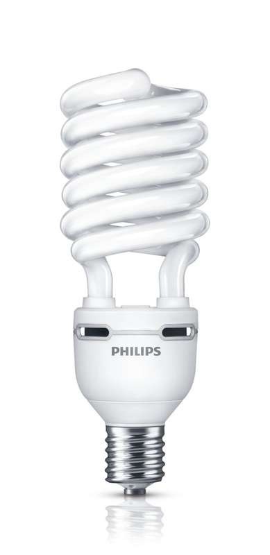  Лампа люминесцентная компакт. Tornado High Lumen 75Вт E40 спиральная 2700К PHILIPS 929676006301 / 872790080832200 
