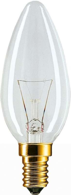  Лампа накаливания Stan 40Вт E14 230В B35 CL 1CT/10X10 Philips 926000006814 