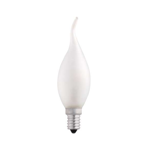  Лампа накаливания CT35 40W E14 frosted "Свеча на ветру" JazzWay 3321475 
