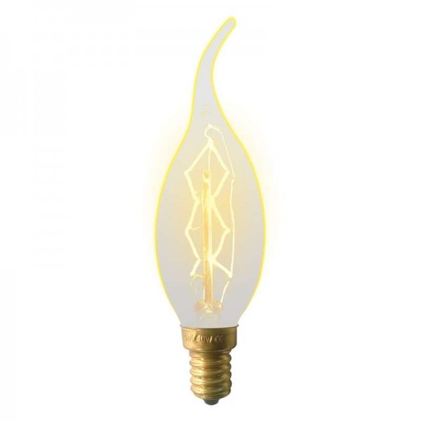  Лампа накаливания IL-V-CW35-60/GOLDEN/E14 Uniel UL-00000483 