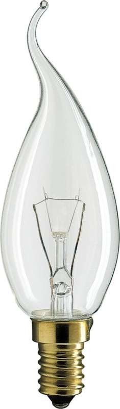  Лампа накаливания Deco 40Вт E14 230В BXS35 CL 1CT/4X5 Philips 921476844213 / 871150017580938 