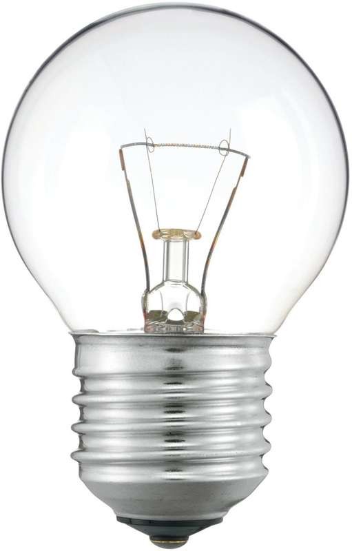  Лампа накаливания Stan 60Вт E27 230В P45 CL 1CT/10X10 Philips 926000005857 