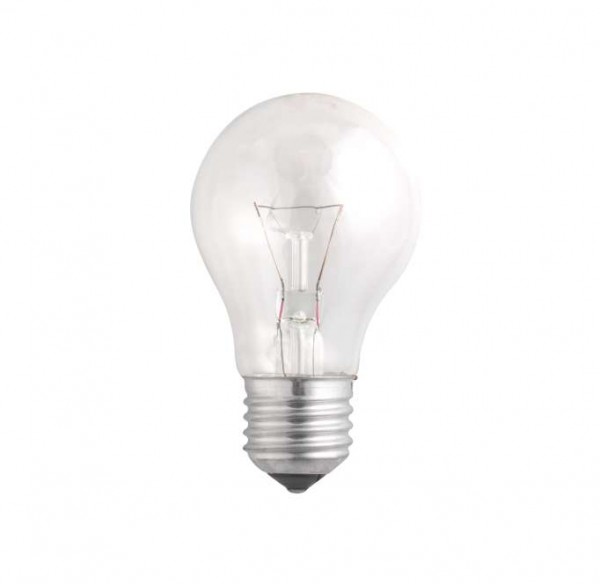  Лампа накаливания A55 240V 75W E27 clear (Б 230-75-5) JazzWay 3320478 