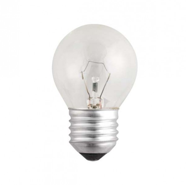  Лампа накаливания P45 240V 60W E27 clear JazzWay 3320287 