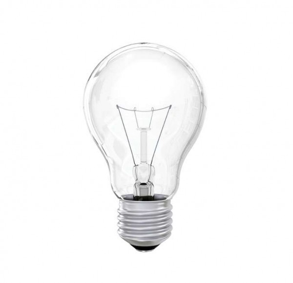 Лампа накаливания 71 664 OI-A-95-230-E27-CL 95Вт E27 220-230В ОНЛАЙТ 71664 