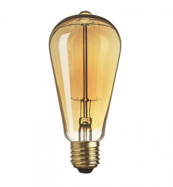  Лампа накаливания 71 957 NI-V-ST64-SC17-60-230-E27-CLG 60Вт E27 220-230В Navigator 71957 