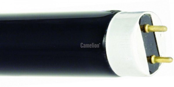  Лампа люминесцентная FT8-18W 18Вт T8 G13 Blacklight Blue Camelion 5006 
