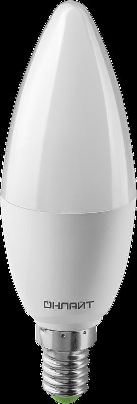 Лампа 82 914 OLL-C37-10-230-2.7K-E14-PROMO 10Вт ОНЛАЙТ 82914 