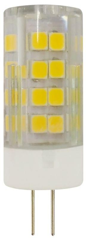  Лампа светодиодная JC-5w-220V-corn ceramics-840-G4 400лм ЭРА Б0027858 