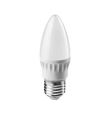  Лампа светодиодная 61 129 OLL-C37-6-230-6.5K-E27-FR 6Вт ОНЛАЙТ 61129 